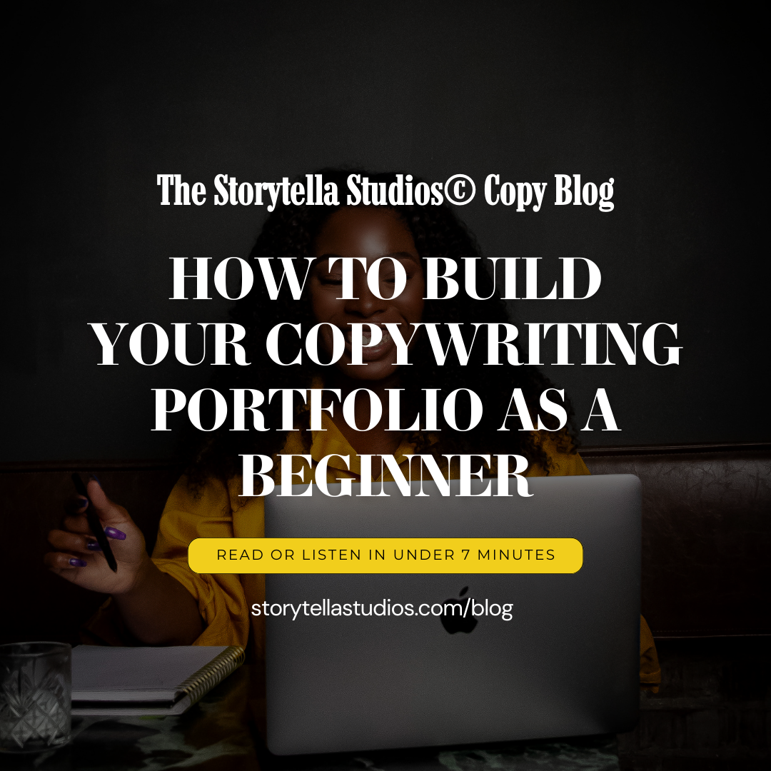 How to Build Your Copywriting Portfolio as a Beginner