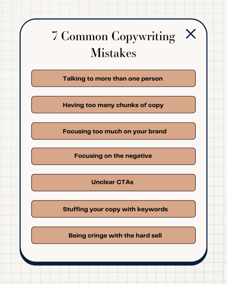 7 Common Copywriting Mistakes & How To Fix Them - Storytella Studios ...